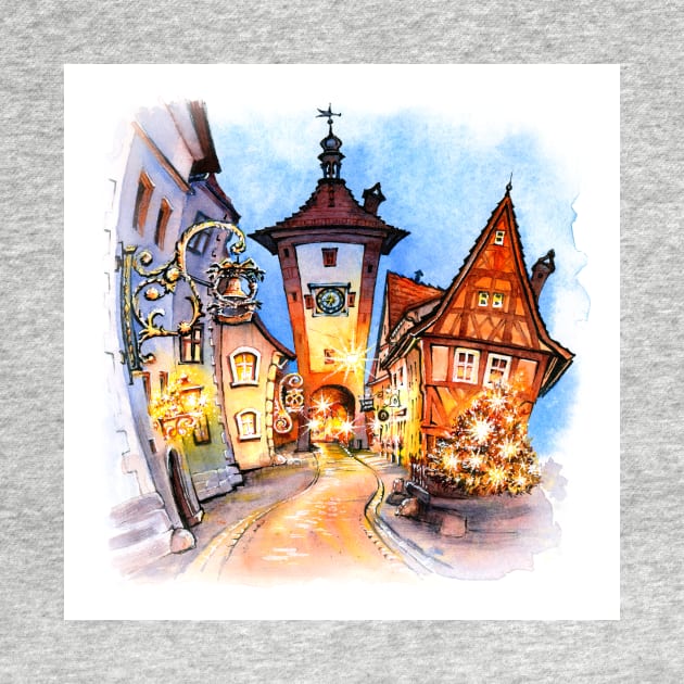 Rothenburg ob der Tauber, Bavaria by kavalenkava